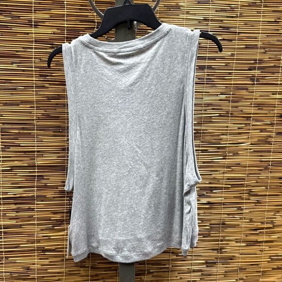 Calvin Klein Performance Womens Muscle Tank Grey Heather size L - Picture 3 of 3
